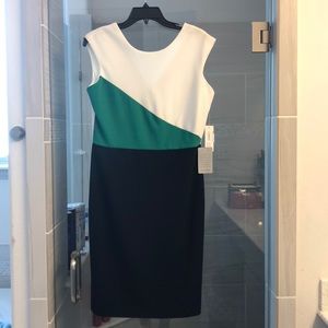 Tash + Sophie colorblock dress